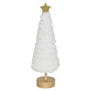 SAPIN FOURRURE BL LED 38CM