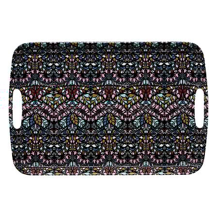 PLATEAU EN MELAMINÉ AVEC ANSES - 30X22 - 