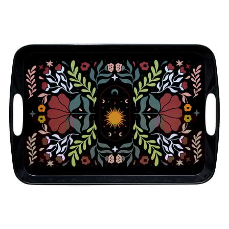 PLATEAU EN MELAMINÉ AVEC ANSES - 30X22 - 