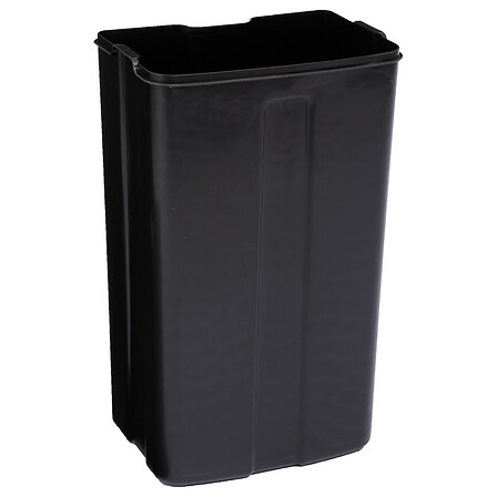 POUBELLE À PÉDALE DE 30L NOIRE - ARIANE
