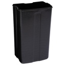 POUBELLE À PÉDALE DE 30L NOIRE - ARIANE