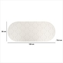 TAPIS DIATOMITE ROND - 50X120CM - 