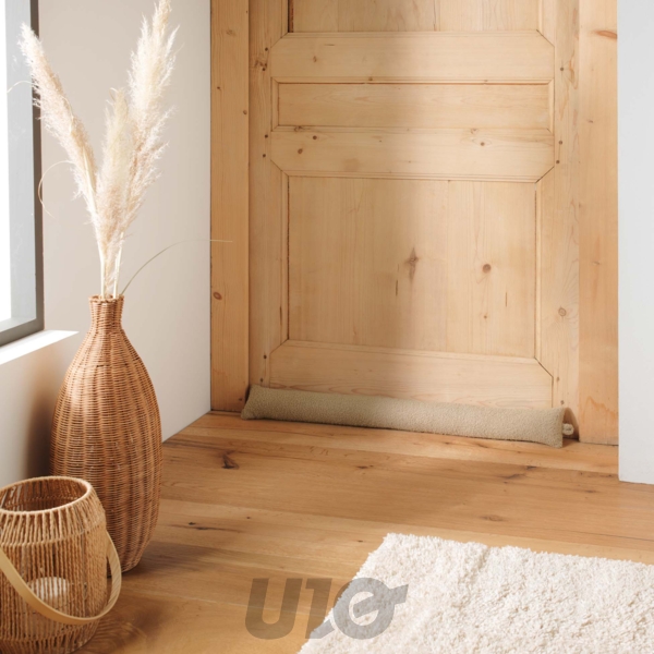 BAS DE PORTE 80 x 10 CM BOUCLETTE UNIE WOOLY BEIGE