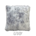 COUSSIN DEHOUSSABLE COMPRESSE 45 x 45 CM IMITATION FOURRURE ANTARTIC GRIS