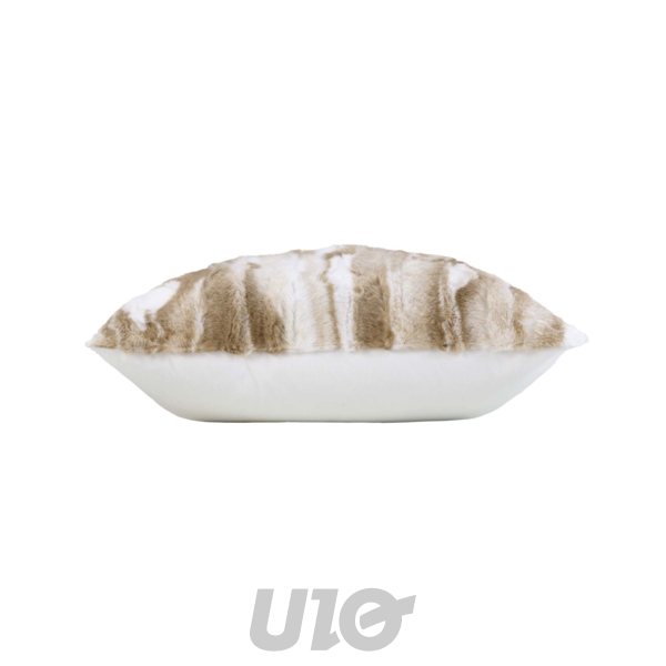 COUSSIN DEHOUSSABLE COMPRESSE 45 x 45 CM IMITATION FOURRURE/VELOURS CHEYENNE