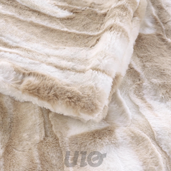 PLAID 180 x 220 CM IMITATION FOURRURE/SHERPA CHEYENNE