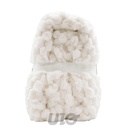 PLAID 220 x 240 CM IMITATION FOURRURE/SHERPA FROSTY NATUREL