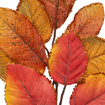 SUJET DE NOËL - BRANCHE AUTOMNE - H28CM