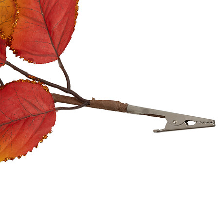 SUJET DE NOËL - BRANCHE AUTOMNE - H28CM