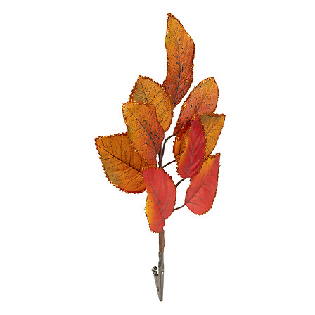 SUJET DE NOËL - BRANCHE AUTOMNE - H28CM