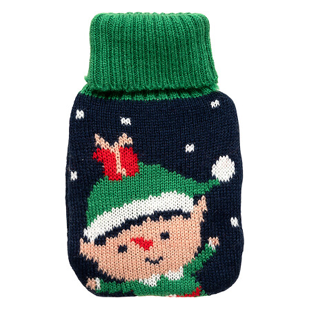 BOUILLOTTE CHAUFFERETTE PERSONNAGE DE NOËL - 7x12CM - 4 MODÈLES