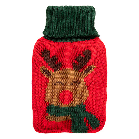 BOUILLOTTE CHAUFFERETTE PERSONNAGE DE NOËL - 7x12CM - 4 MODÈLES