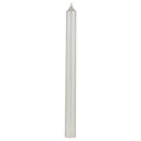 4 BOUGIES BÂTON PAILLETÉES OU TWIST - 48G - BLANC
