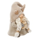 GNOME MARRON EN RÉSINE - H9,5CM -  2 MODÈLES