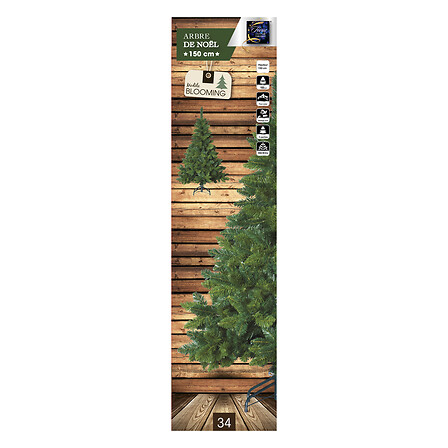 SAPIN BLOOMING VERT - H150CMxD99CM