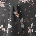 NAPPE RECTANGLE EN POLYESTER - 150x240CM - IMPRIMÉE GUIDO ANTHRACITE