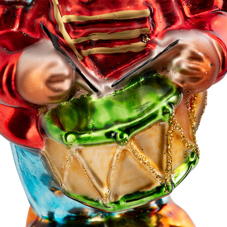 SDN VERRE OURS TAMBOUR 12CM