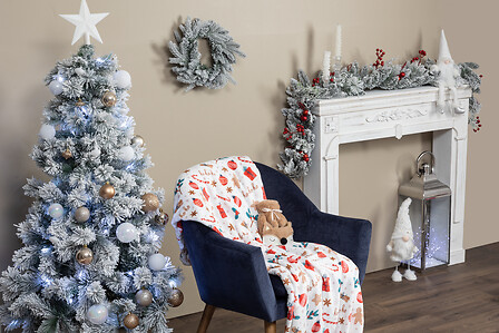 PLAID FLAN GINGY 130X180CM