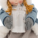 FILLETTE BLEU ASSIS LED 41CM