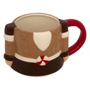 ADT SET 3 MUGS CASSE NOISETTE