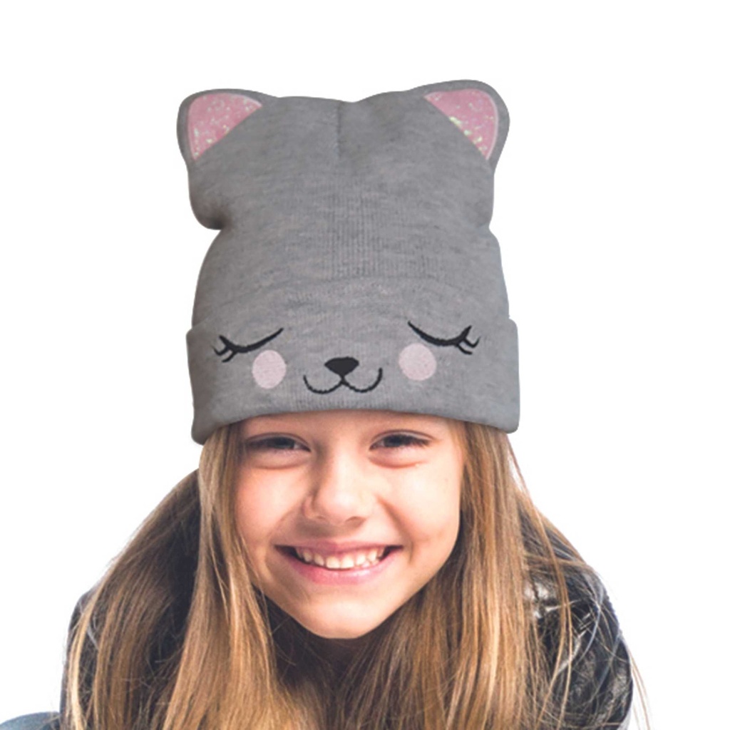 BONNET ENFANT CHAT KAWAII