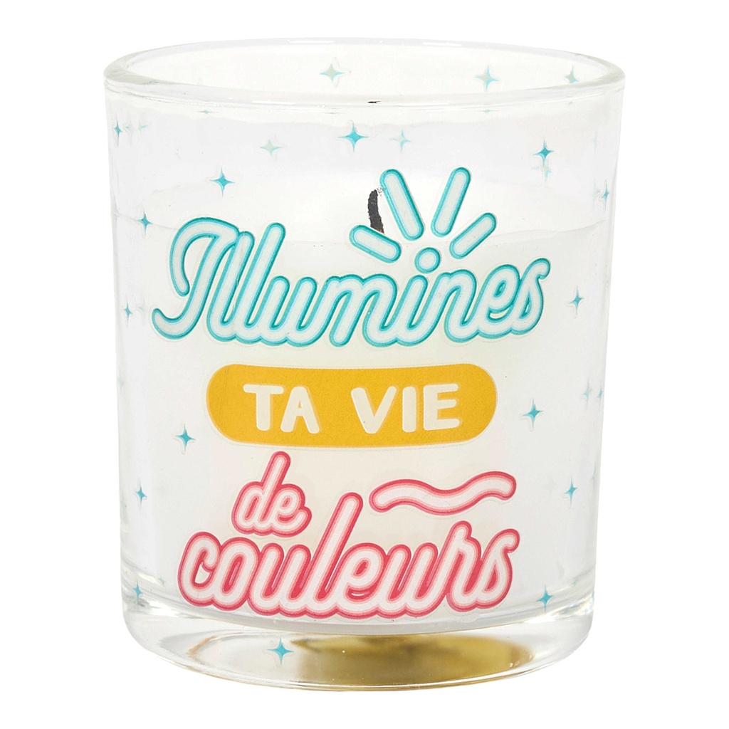 BOUGIE PARFUMEE COLOR CHANGE