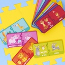 CARTE ÉDUCATIVE J'APPRENDS LES ANIMAUX X30