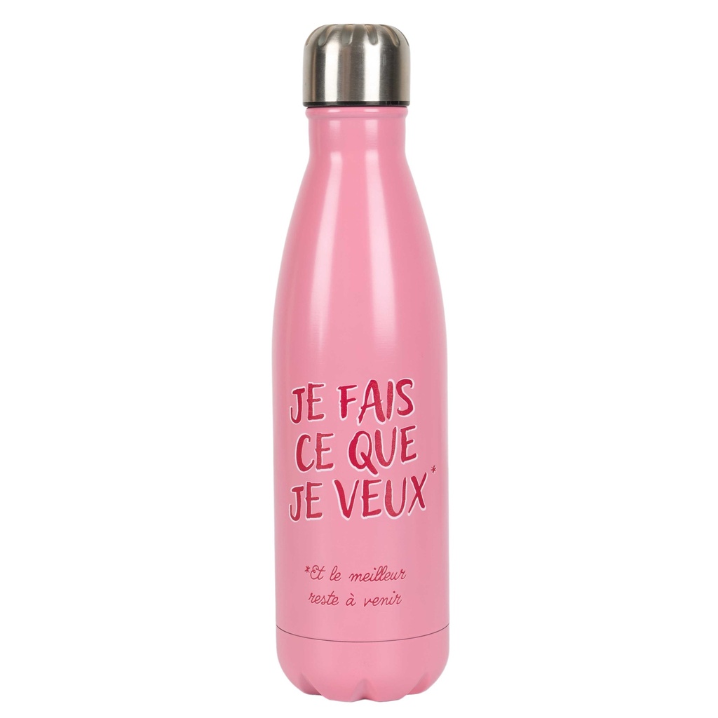 COFFRET BOUTEILLE ISOTHERME 50CL CO GRL PWR