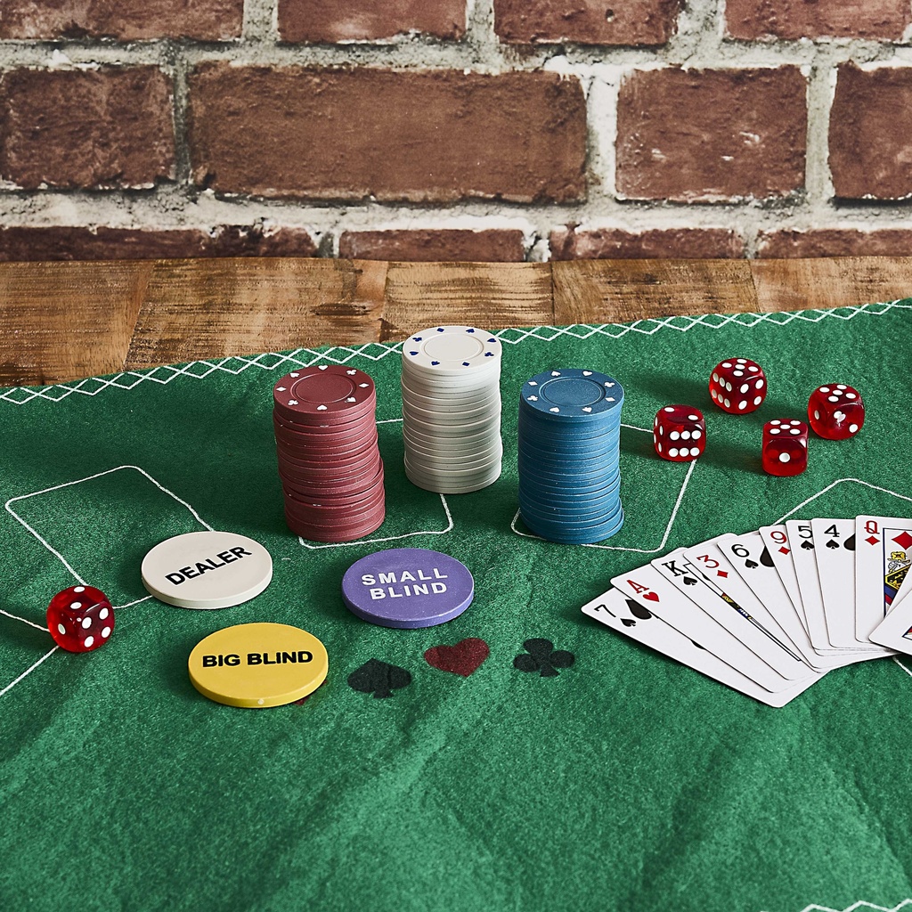 JEU DE CASINO BOITE DE 200 JETONS