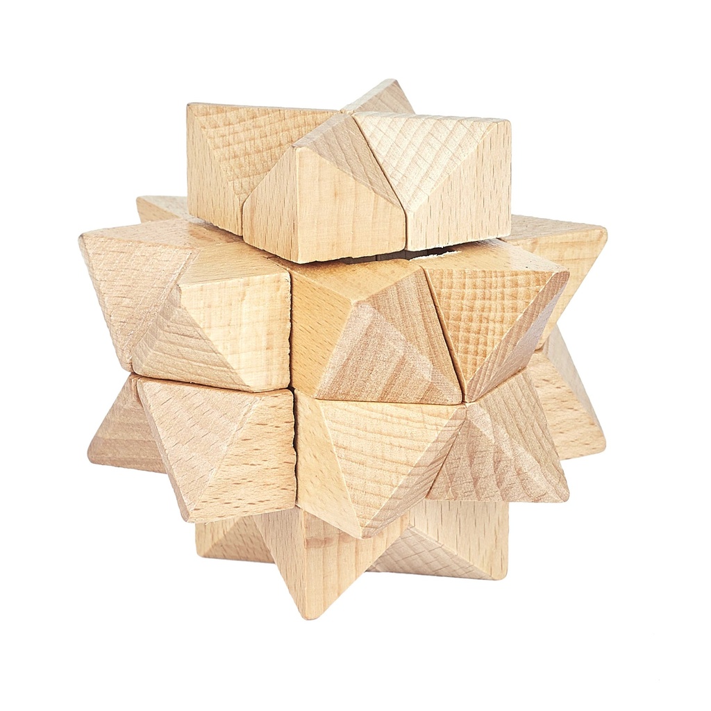 JEU DE CASSE TETE EN BOIS