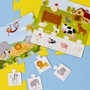 JEU DE MEMOIRE EDUCATIF ANIMAUX X20