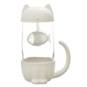 MUG INFUSEUR POISSON CHAT 30CL KAWAII