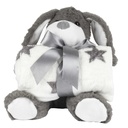 PELUCHE CHIEN 20CM PLAID 70X70CM