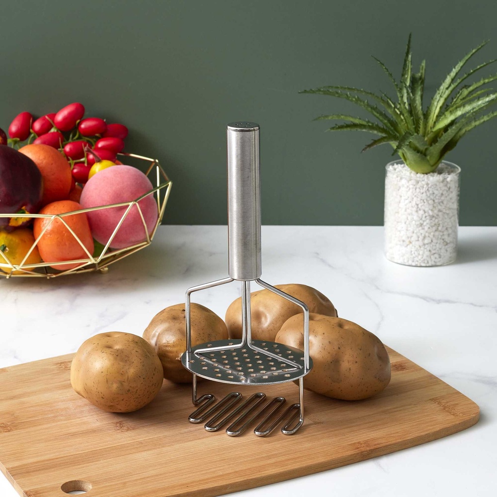 PRESSE PUREE DOUBLE MANUEL INOX