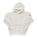 SWEAT À CAPUCHE HOODIE FLEMME DE OUF BLANC