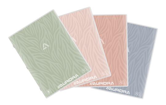 CAHIER AURORA SPLENDID - A4 - 60 FEUILLES - 80G QUADRILLÉ 5MM