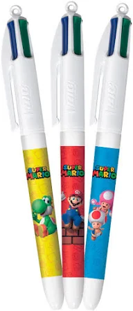 BIC 4 COULEURS MARIO