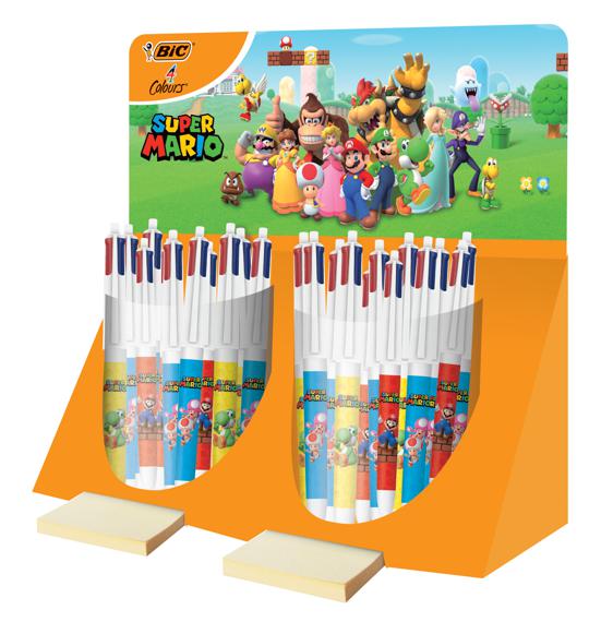 BIC 4 COUL MARIO