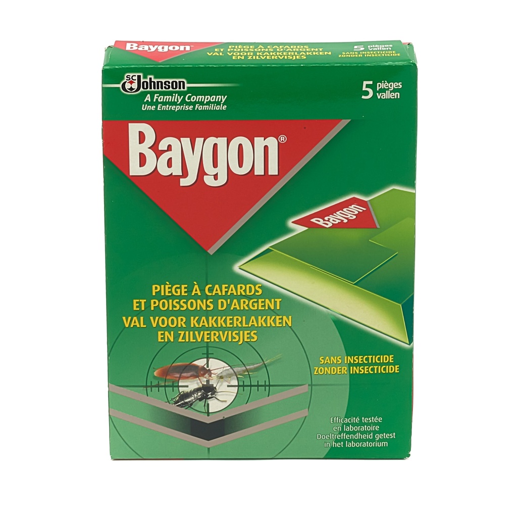 Baygon Piege Cafard 5Pcs Nl.Fr.