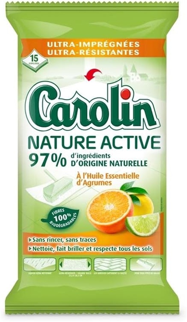 CAROLIN LINGÈTTES POUR LE SOL NATURE ACTIVE - 15 PIÈCES