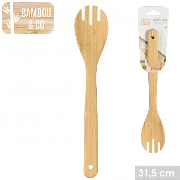 BAMBOU & CO - CUILLÈRE À DENTS EN BAMBOU