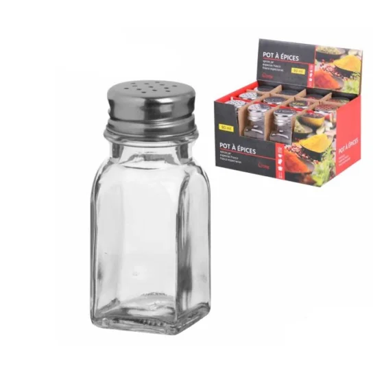 CONSERVATION - POT A EPICES CARRE 80ML