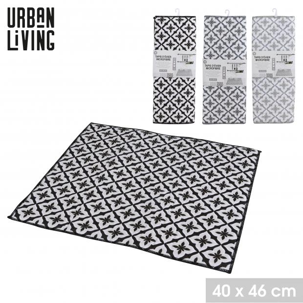 TAPIS ÉVIER MICOFIBRE DECORÉ - 40X46CM