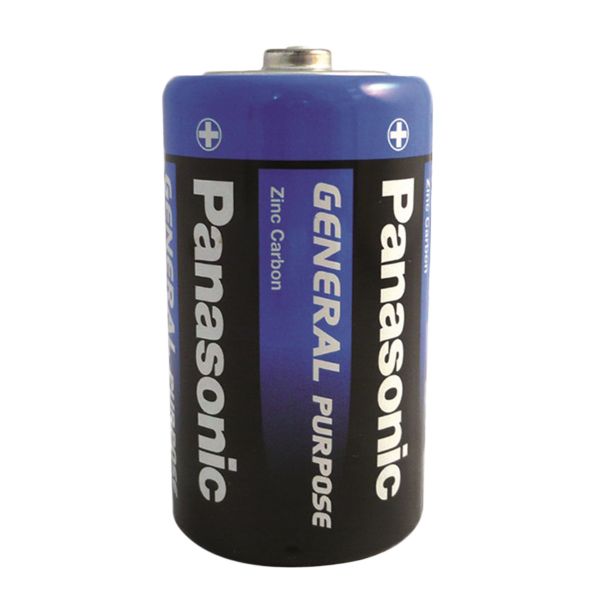 PANASONIC - PILES SALINE R20 X2