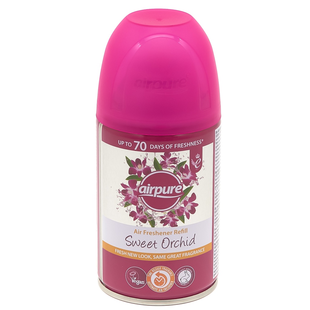 Airpure Air-O-Matic recharge 250ml Sweet Orchid
