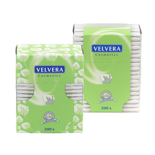 Velvera coton-tiges papier 200pcs