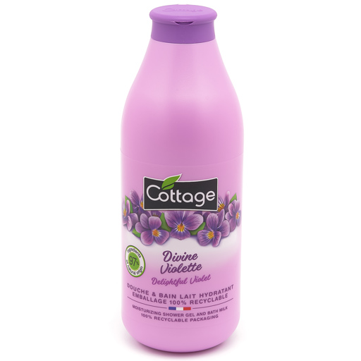 Cottage bain & douche 750ml Violette
