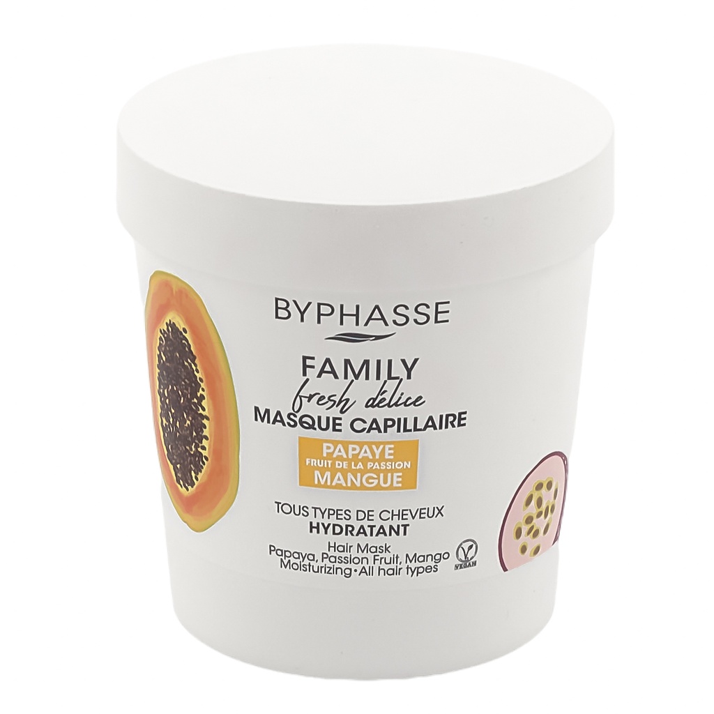 Byphasse hair mask papaya, passion fruit & mango 250ml