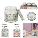 BOUGIE PARFUMÉE EN POT - INSCRIPTION MAMAN - H6.5CM