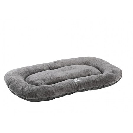 COUSSIN OVALE  GRIS  ANTIDERAPANT 80X60X6CM